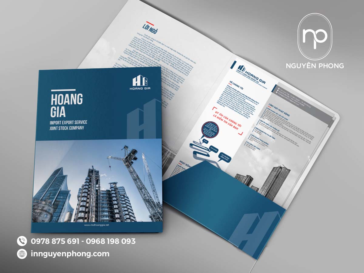 Mẫu kẹp file 2 mặt ấn tượng 